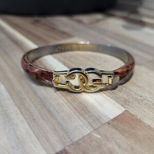 Gucci Snakeskin Bangle